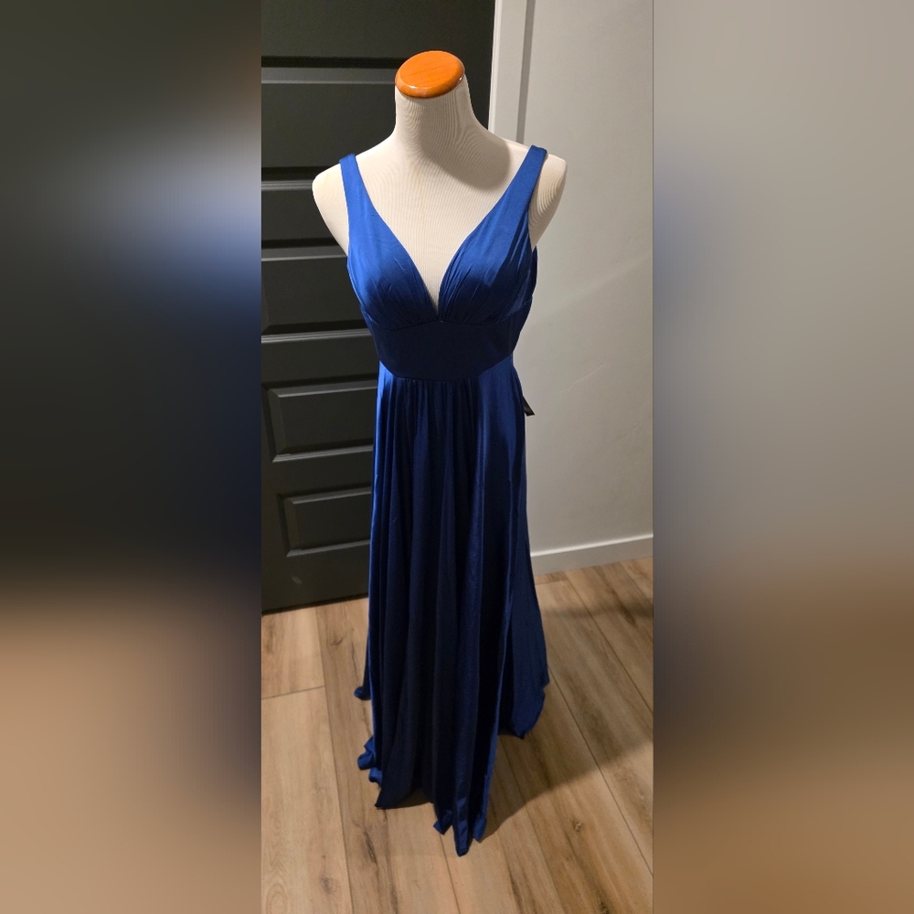 Cinderella Royal Blue Prom Dress